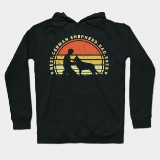 Best German Shepherd Dad Ever Vintage Hoodie